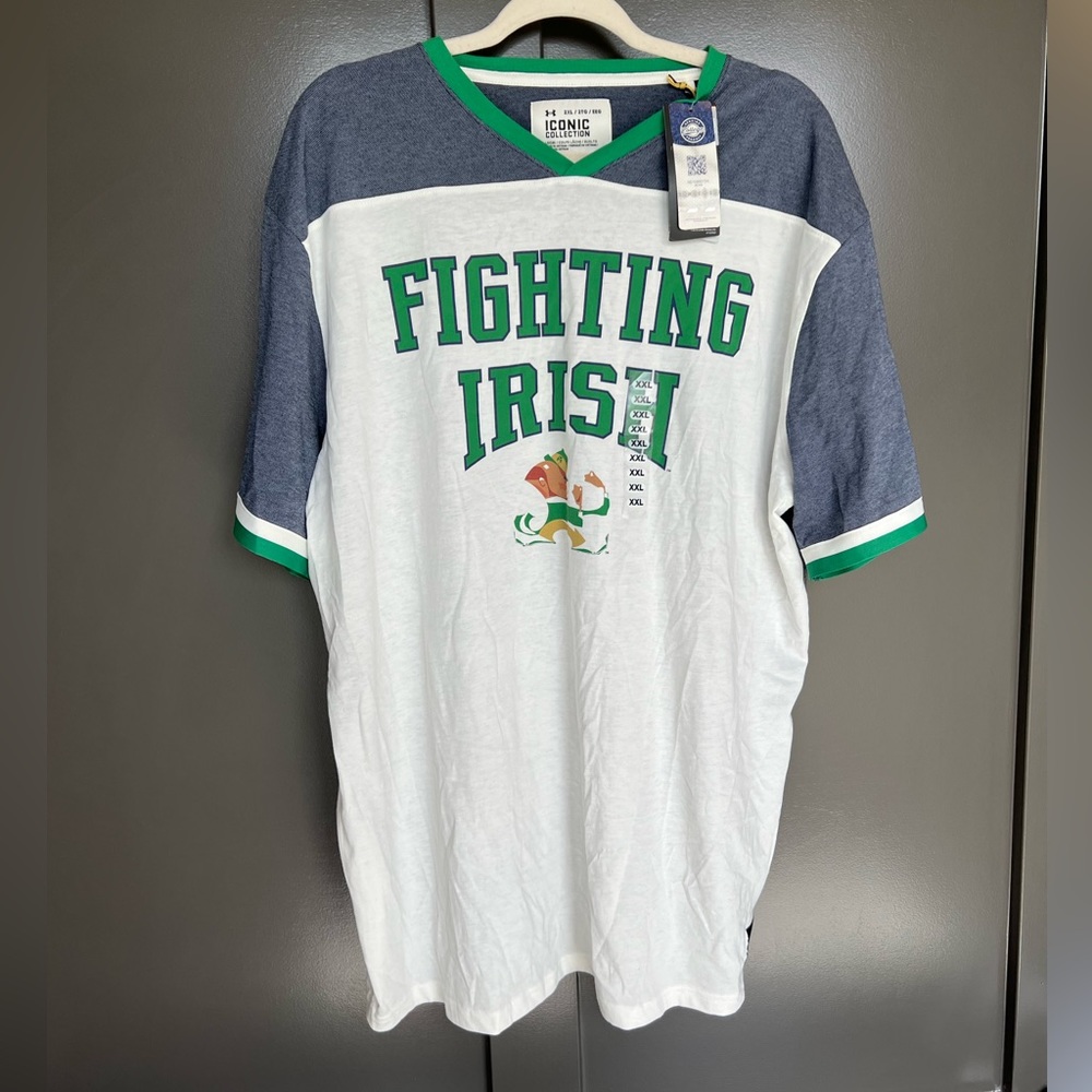 NWT Under Armour Iconic Collection Norte Dame
